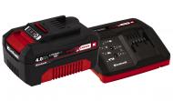 Комплект АКБ + Зарядний пристрій Einhell Power X-Change 4 Ah 4512042